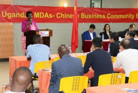 Breakfast Meeting with the Chinese Business Community in Uganda