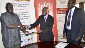Ministry of Trade, The Uhuru Institute Sign MoU to Promote Agribusiness Productivity among Cooperatives & Citizen Collectives