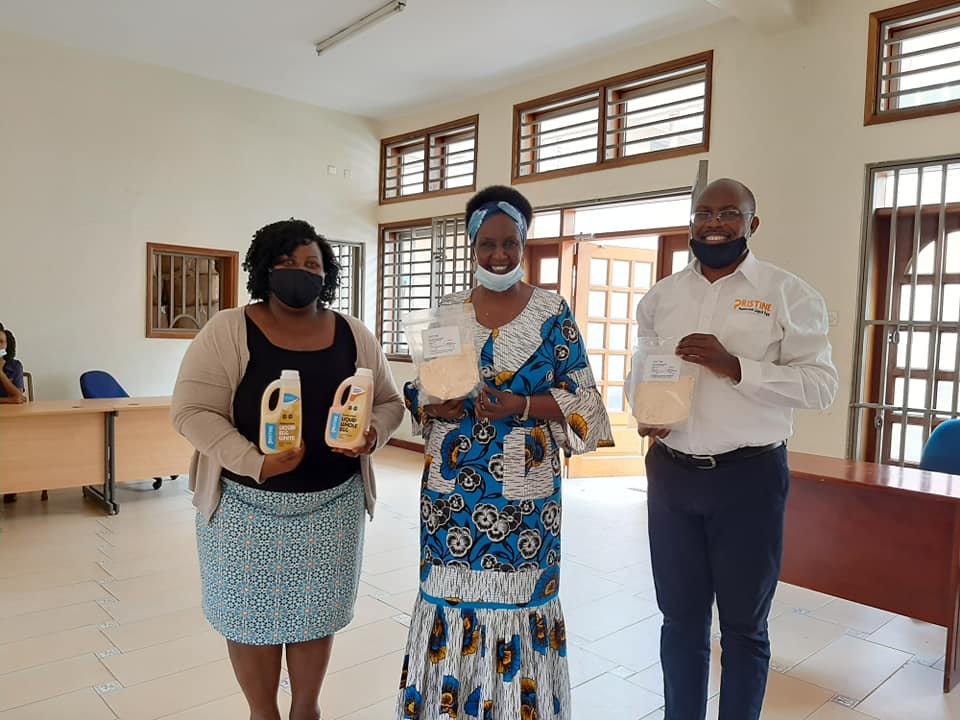 Hon. Amelia Kyambadde pays a visit at Pristine Foods Limited