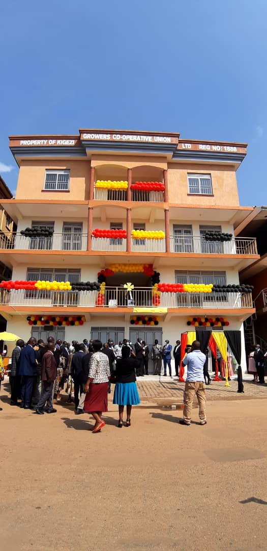 Hon. Gume Fredrick Ngobi Commissions Kigezi Growers Cooperative Unions’ Building in Rukungiri