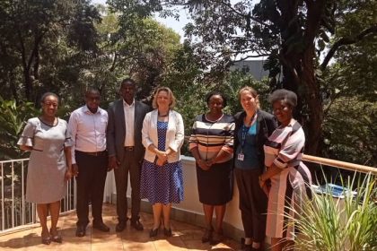 Permanent Secretary and Officers from MTIC Visit to the British High Commission