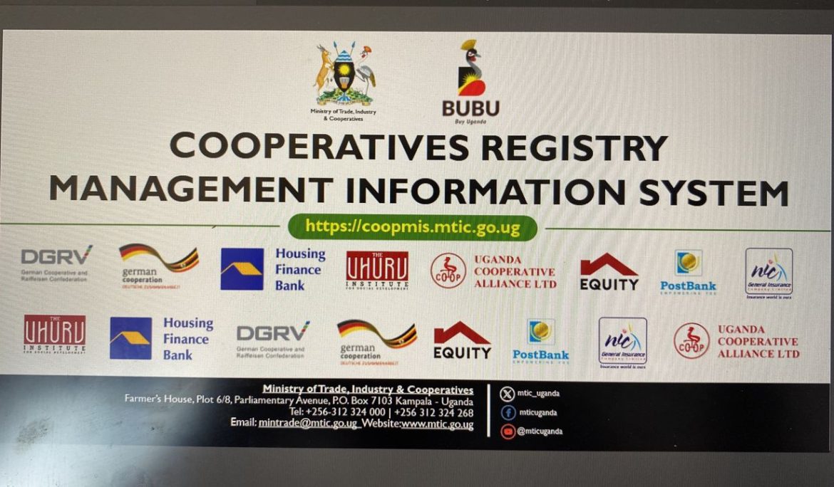Launch of the Cooperatives Registry Management Information System(CRMIS)