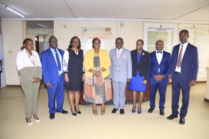 THE INAUGURATION OF THE NEW BOARD OF UGANDA FREE ZONES AND EXPORT PROMOTIONS AUTHORITY BOARD(UFZEPA)