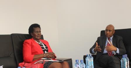 Minister of Trade Uganda meets Minister of Trade Kenya