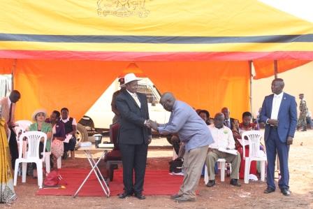 President Yoweri Kaguta Museveni at the COOP Day Celebrations 2016 2