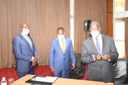 Hon. Bahati, Hon Gume and Hon. Mwebesa